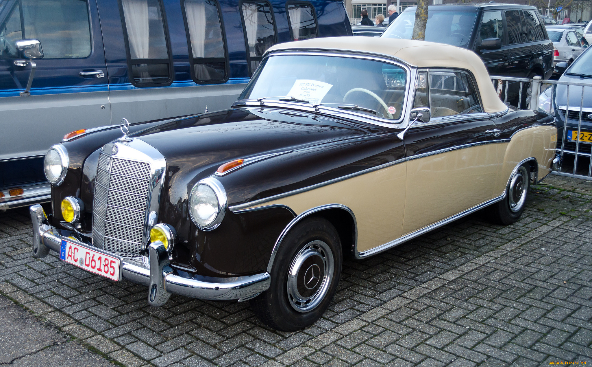 mercedes 220 se ponton cabriolet 1960, ,    , , , , 